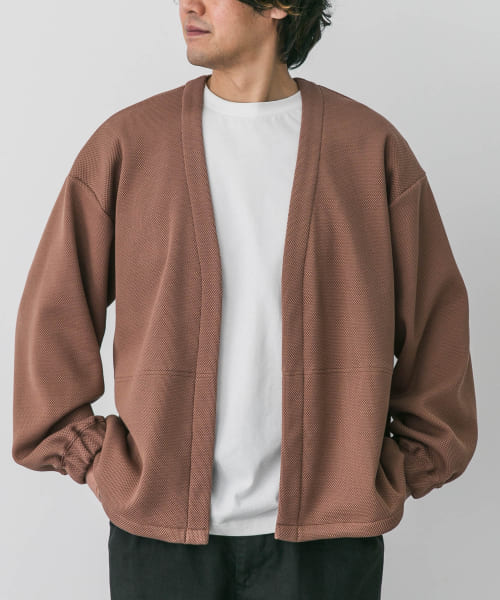 STILL BY HAND　Buttonless cardigan