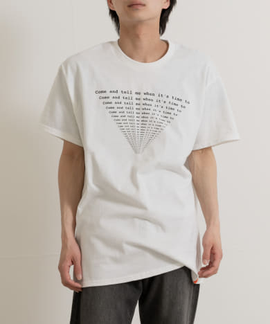 TONY　FAN SHAPE TEE