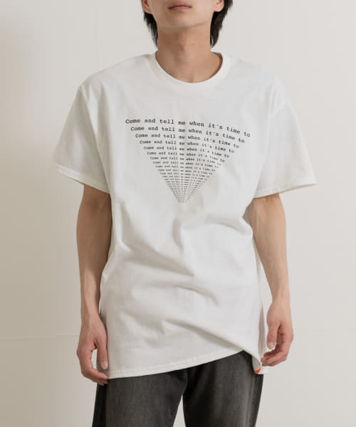 TONY　FAN SHAPE TEE
