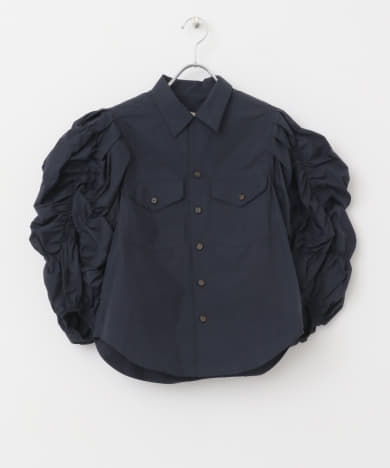 leinwande　Flower Babble Work Shirts