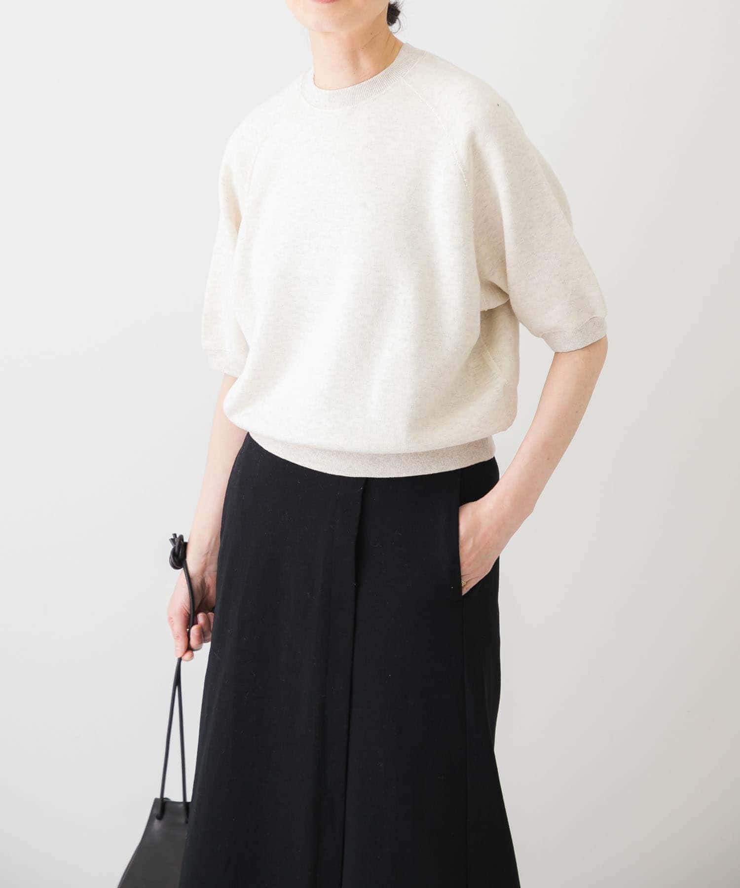かぐれ（カグレ）の「コットンリヨセル半袖スウェット（Tシャツ