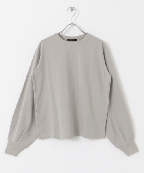mizuiro ind　puff sleeve long t-shirts