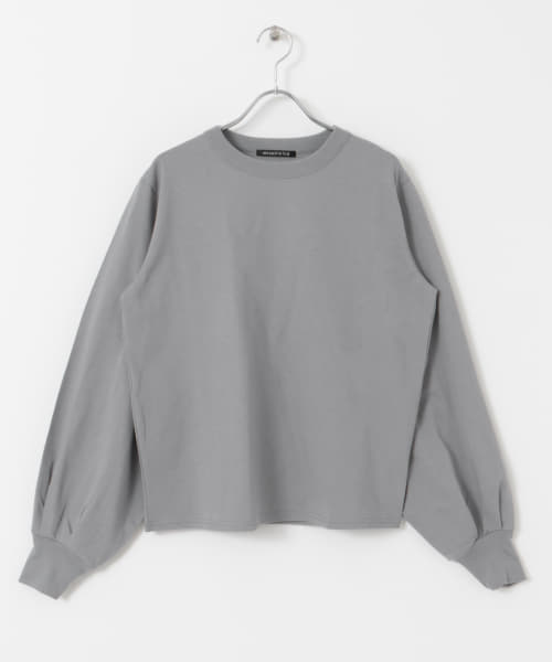 mizuiro ind　puff sleeve long t-shirts