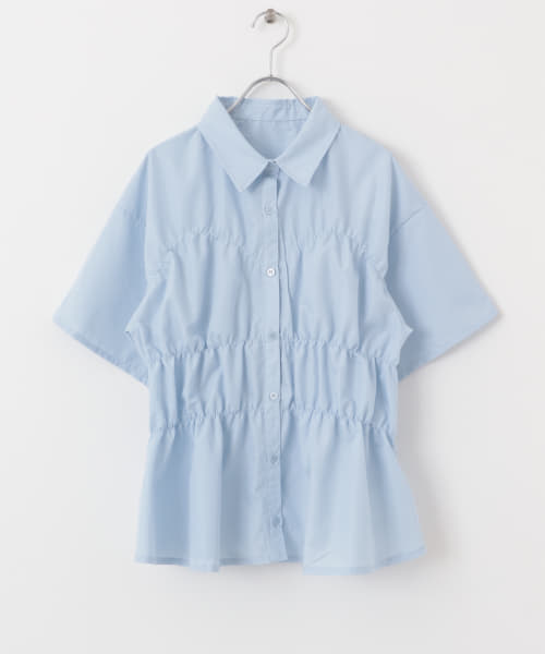 『WEB限定』シャーリングシャツ(半袖)
