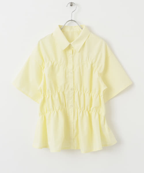 『WEB限定』シャーリングシャツ(半袖)