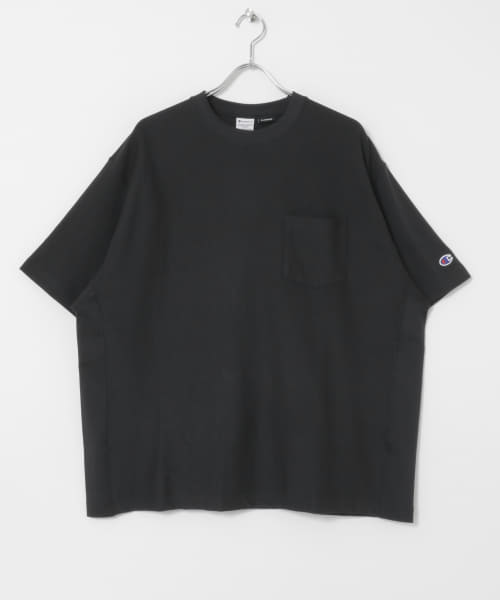 LOWERCASE×Champion　速乾ReverseWEave TEE