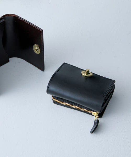 MASTER&Co.　SADDLE PULL UP MINI PURSE