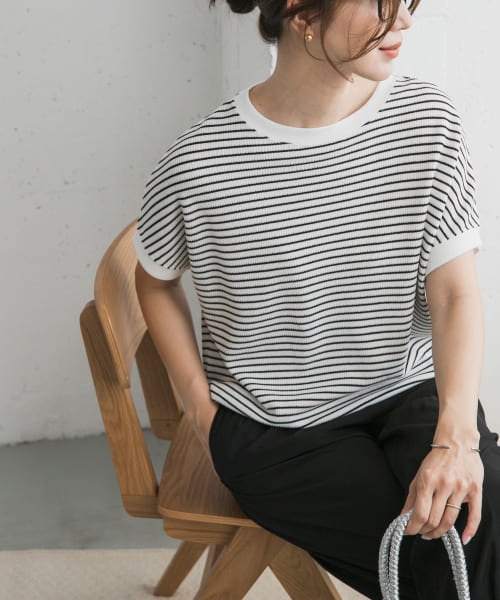 タックフライスフレンチTシャツ
