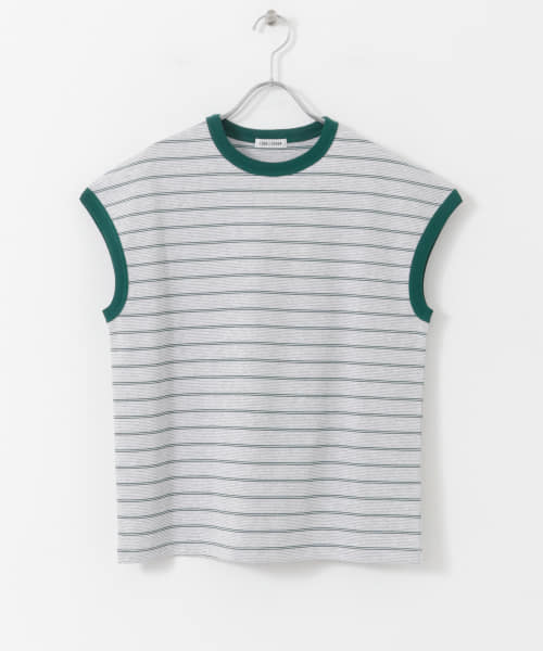 FORK&SPOON　カラーボーダーショートスリーブTシャツ