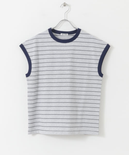 FORK&SPOON　カラーボーダーショートスリーブTシャツ