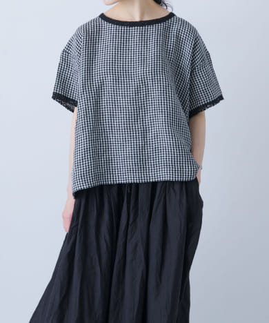 SOIL　BOAT NECK PULLOVER