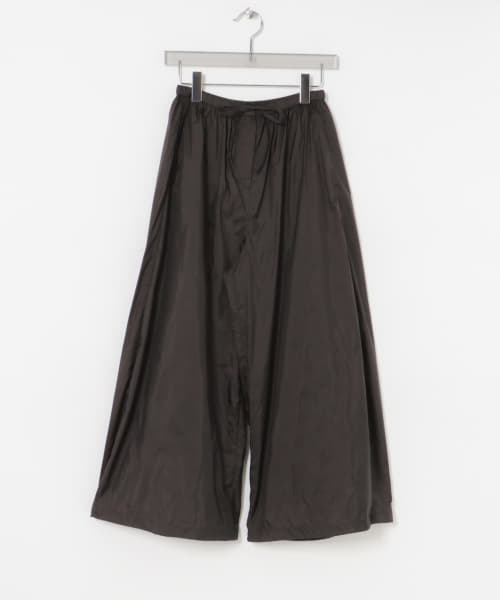 AMOMENTO　NYLON SHIRRING PANTS