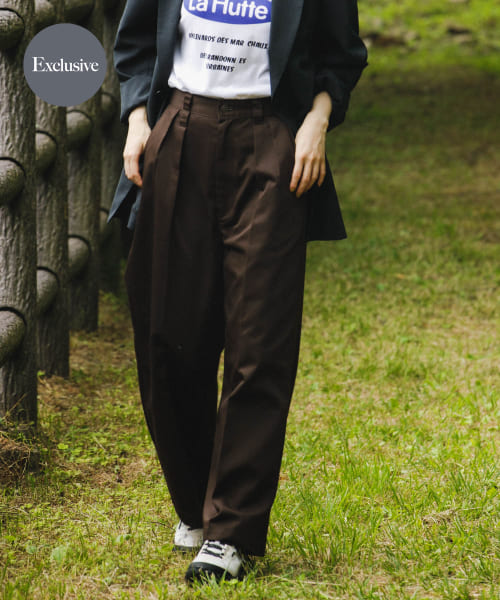 『別注』Dickies×EKAL　ワイドトラウザー