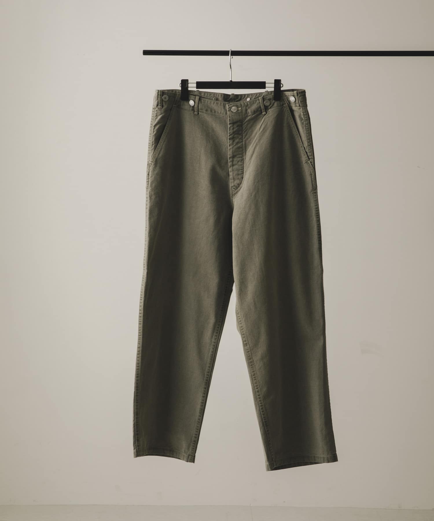 パンツ A.PRESSE Wool Trousers 25ss 25SAP-04-10H A.PRESSE(アプレッセ) / 25SS/Wool Trousers/3/ウール/BLK/無地