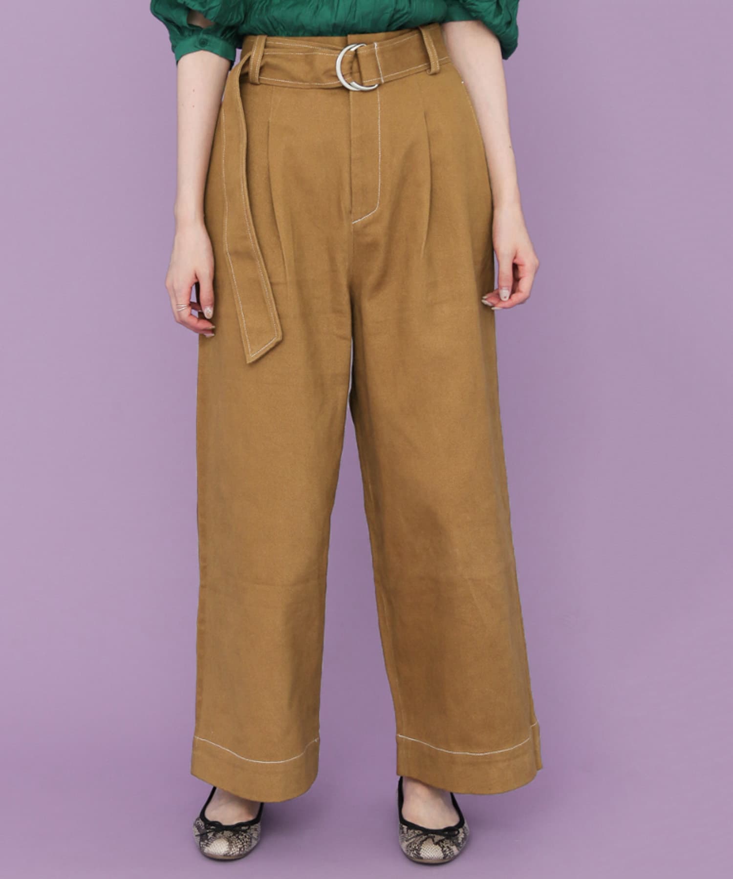 配色ステッチワイドパンツ[KW86-24D130]｜URBAN RESEARCH公式ファッション通販