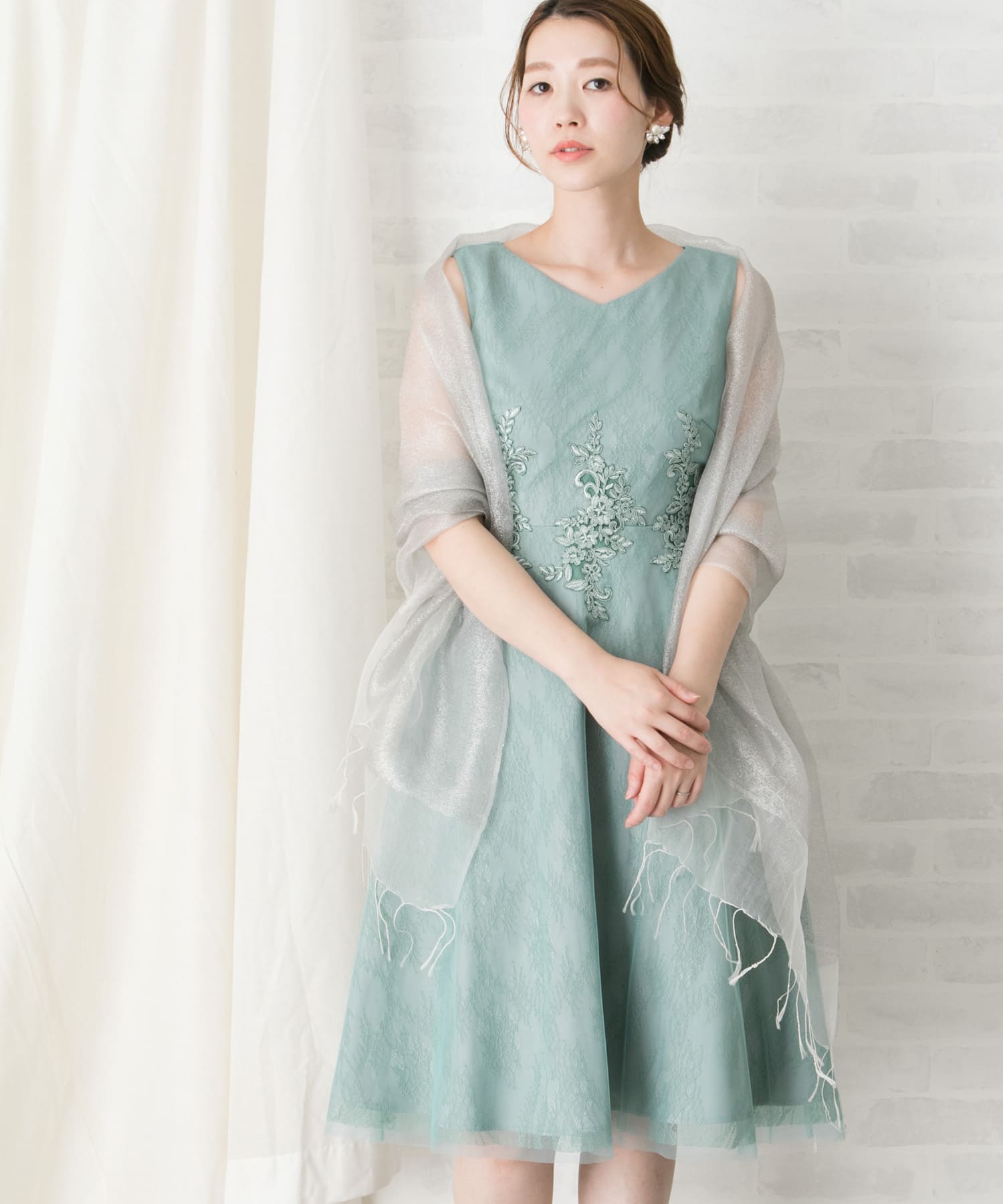 国内最安値！ フラワーモチーフレースドレス[RA95-28K001]｜URBAN RESEARCH ワンピース