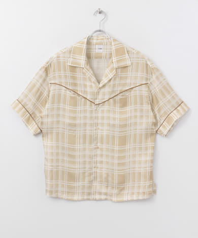 KIN　Open Collar Blouse