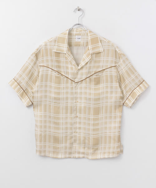 KIN　Open Collar Blouse