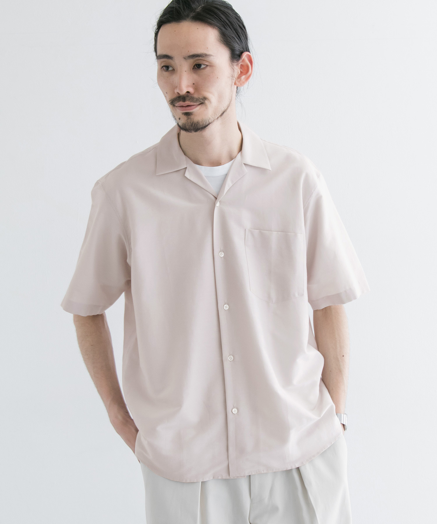 コットンシルクショートスリーブオープンカラーシャツ Ur05 13m004 Urban Research公式ファッション通販 コットンシルクショートスリーブオープンカラーシャツ Ur05 13m004 Urban Research公式ファッション通販