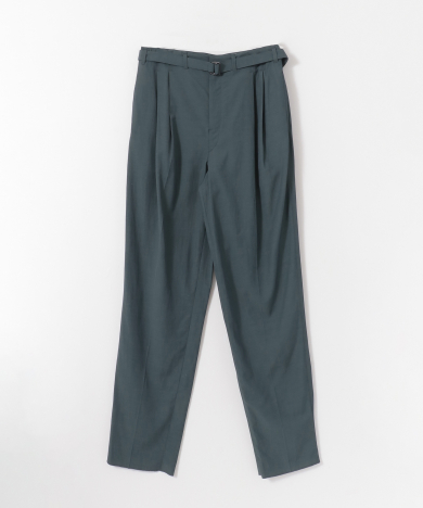 メンズファッションの一押し|LEMAIRE　BELTED PLEAT PANTS