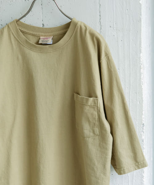 『別注』Goodwear×DOORS 6分袖ポケットTシャツ