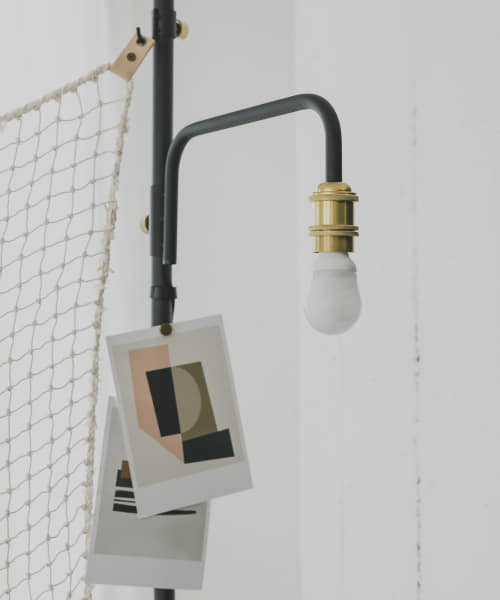 DRAW A LINE　Lamp Arm S Black