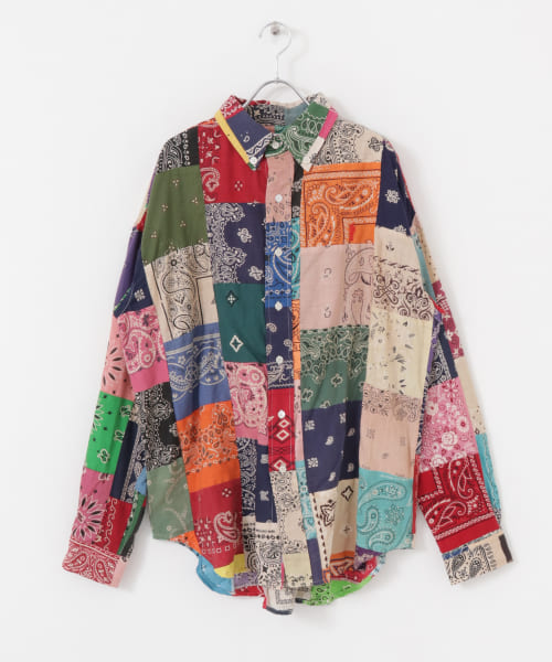READYMADE　MULTI BANDANA OVERSIZE SHIRTS