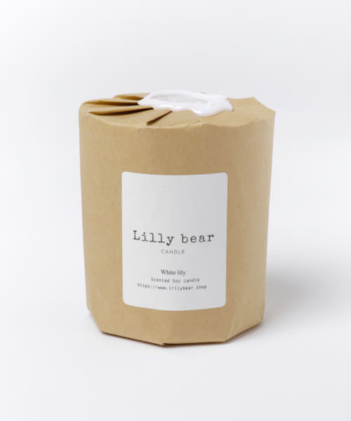 Lilly bear candle　Classic soy candle