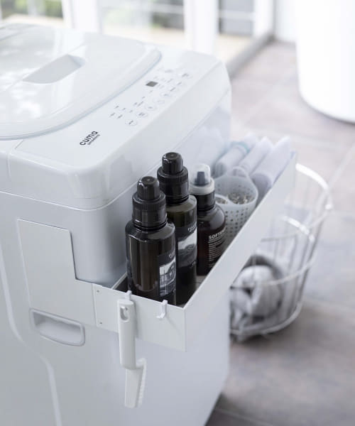 tower　マグネット伸縮洗濯機ラック