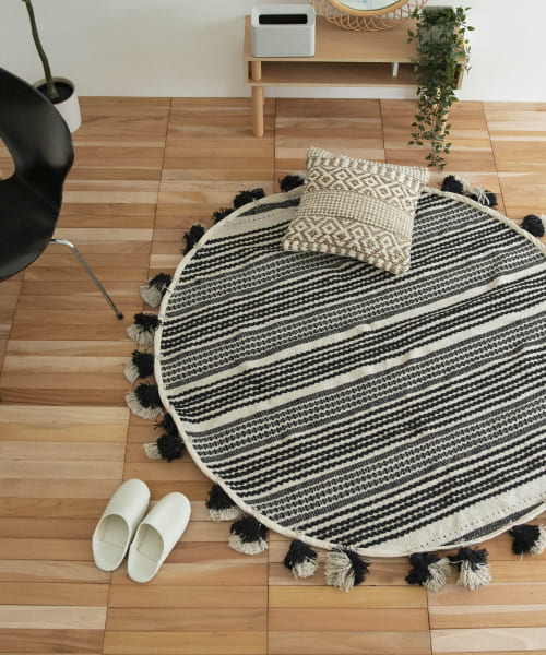 a.depeche　cotton rug 2154 circle