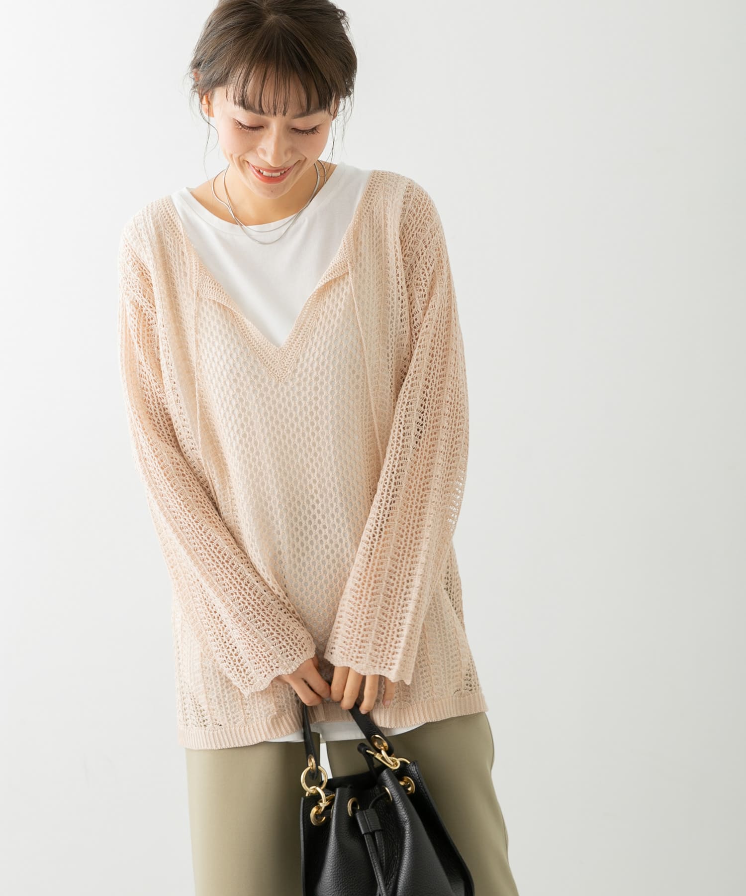 クロシェライクスキッパーニット[LA16-22R012]｜URBAN RESEARCH