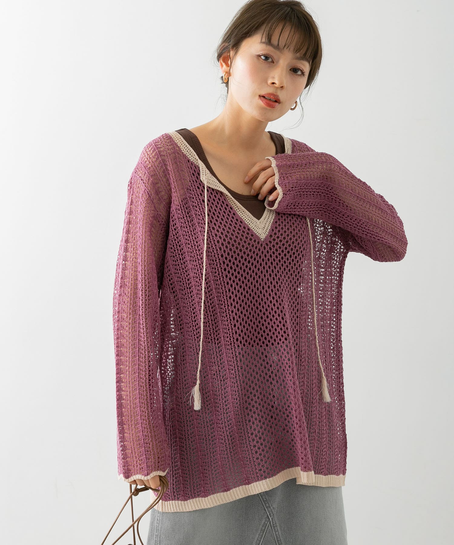 クロシェライクスキッパーニット[LA16-22R012]｜URBAN RESEARCH公式ファッション通販