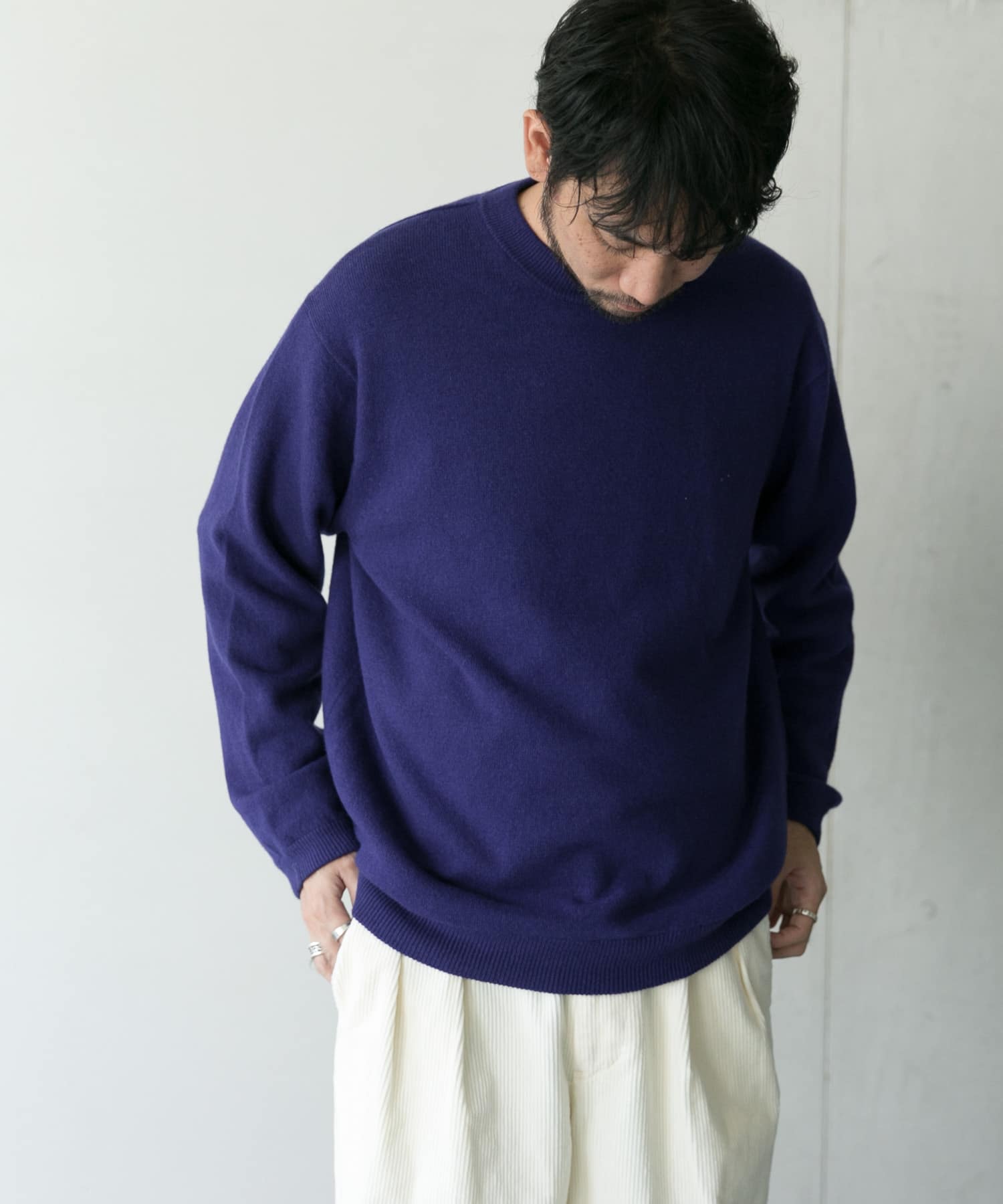 ウールカシミヤクルーネックニット[DR17-12X706]｜URBAN RESEARCH公式