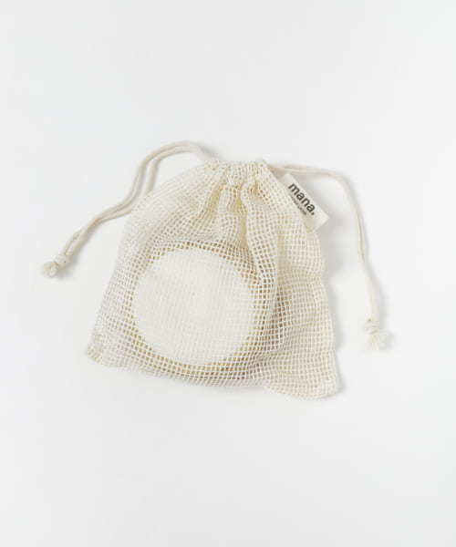mana. ORGANIC LIVING　バンブーコットンパッド10枚セット