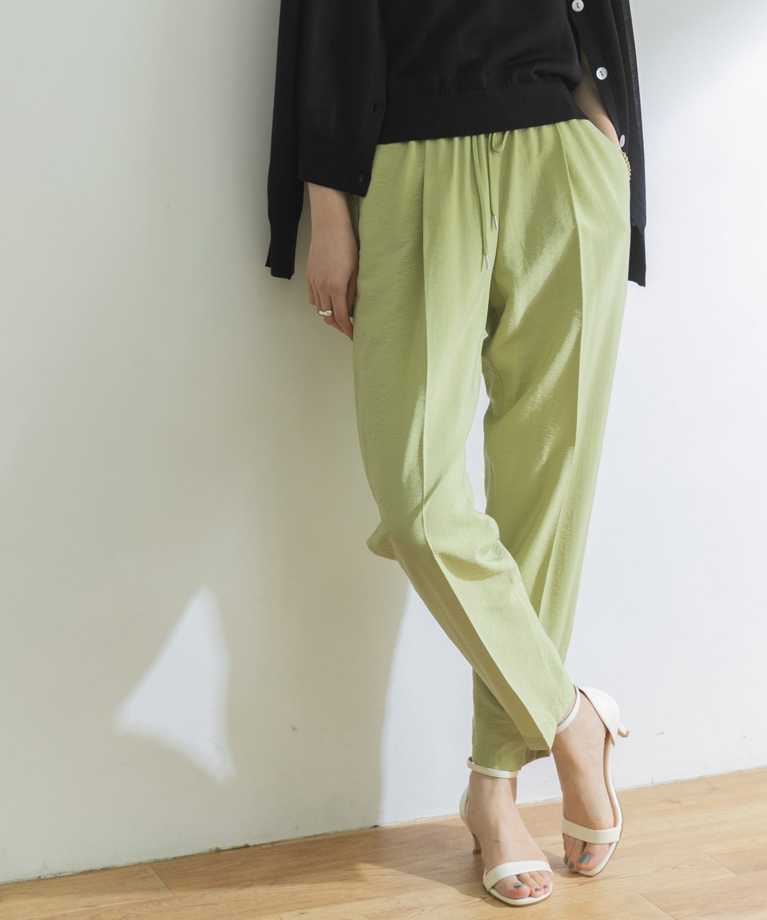 ポプリンドロストテーパードパンツ[UR25-24F008]｜URBAN RESEARCH公式ファッション通販