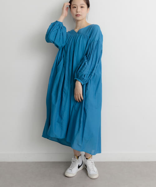 Audrey and John Wad　インナー付きVN GatherTuckS one-piece