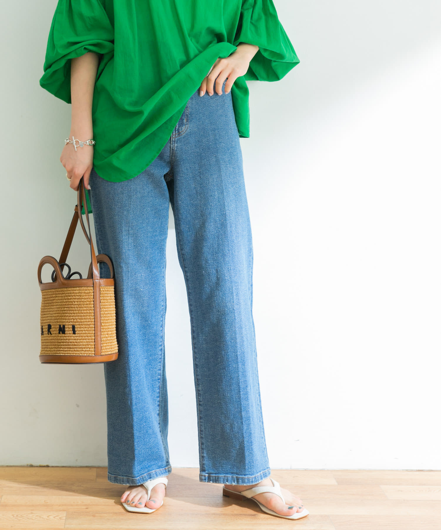 ィールにこ】 IENA - セミワイドデニムパンツの通販 by mint′s shop｜イエナならラクマ ハイウエス - shineray.com.br