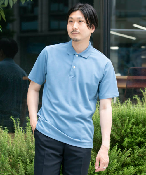 LIFE STYLE TAILOR　カノコ半袖プルオーバー