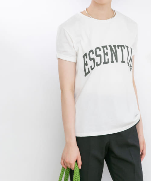 ESSENTIAL プリントTシャツ