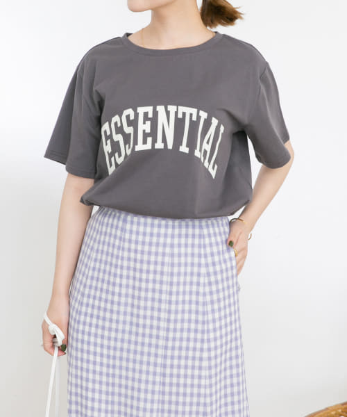 ESSENTIAL プリントTシャツ