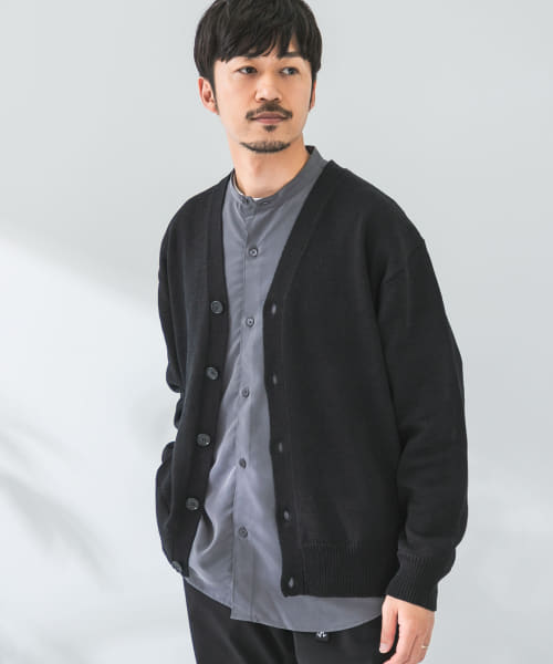 ストローヤーンカーディガン