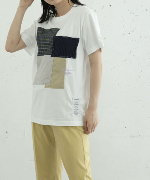 『別注』Annaut x TGM　RE FABRIC PATCHWORK T-SHIRTS