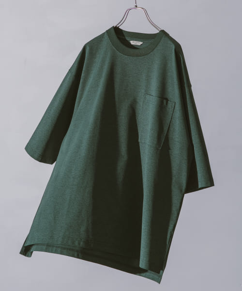 Quick dry ボックス6分袖Tシャツ