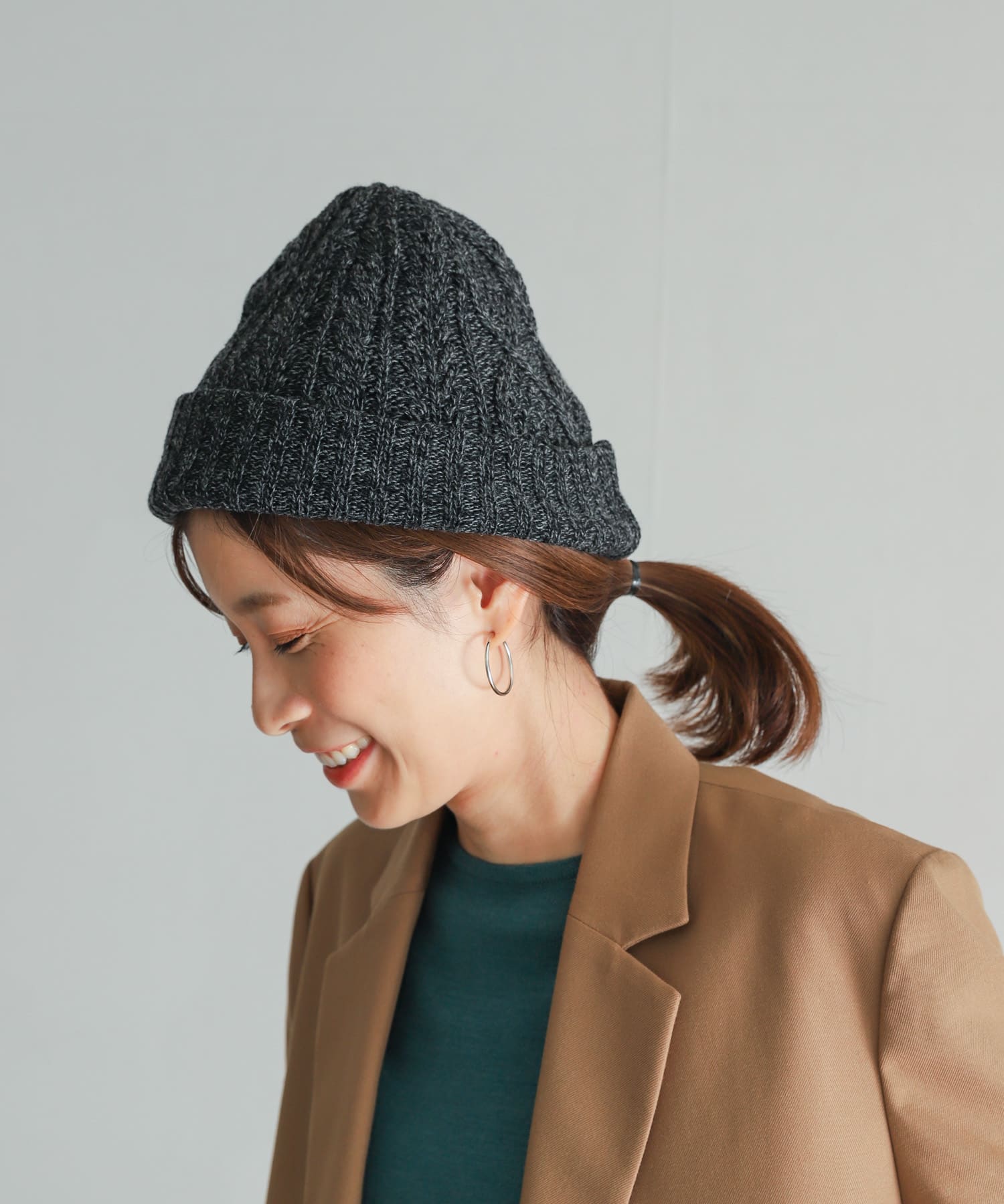 KIJIMA TAKAYUKI ビーニー ニットキャップKIJIMA TAKAYUKI ビーニー 
