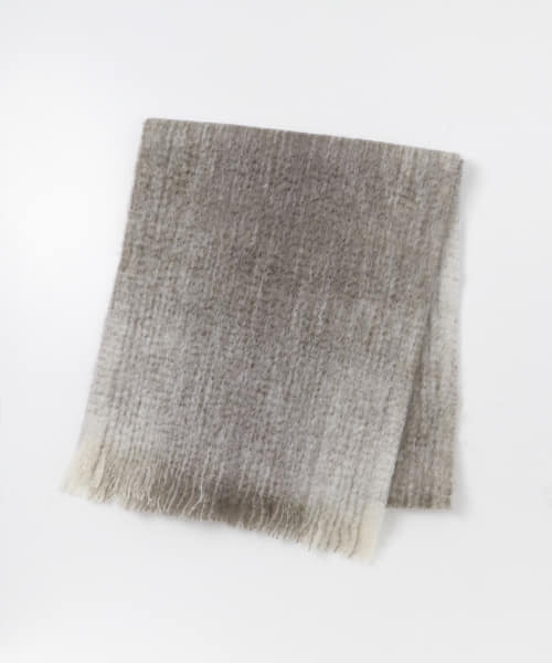 『別注』THROW×URBAN RESEARCH　Mohair Shaggy Stole