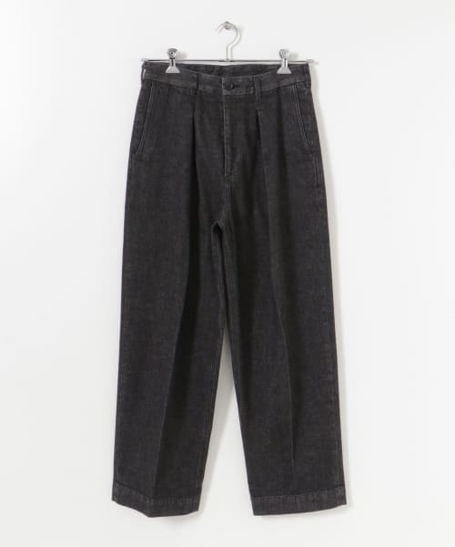 SUMARI　1Tuck Denim Pants-Washed