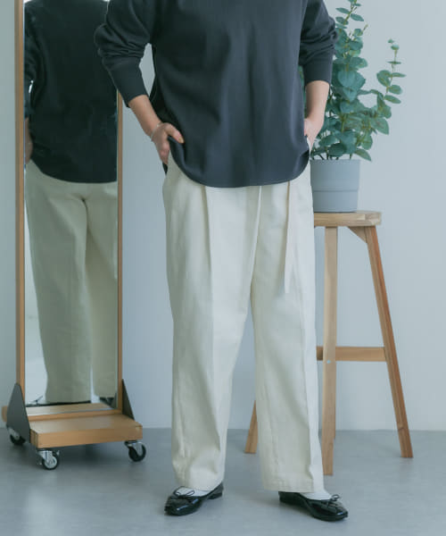 FORK&SPOON　ラップチノパンツ