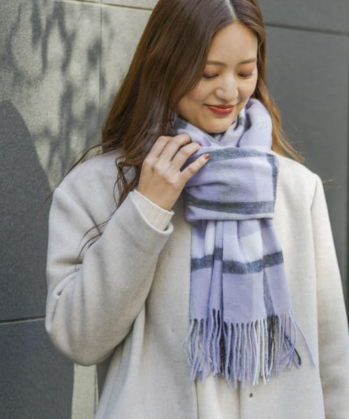 『別注』TWEED MILL×URBAN RESEARCH　Lambswoolstole