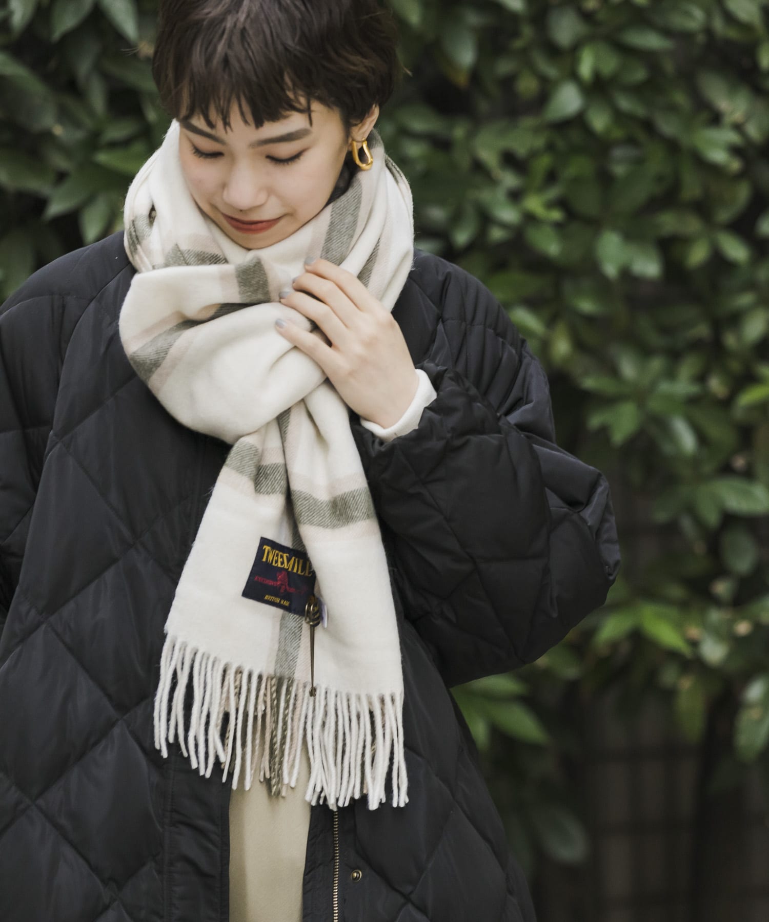 別注』TWEED MILL×URBAN RESEARCH Lambswoolstole[70-190-UL27]｜URBAN