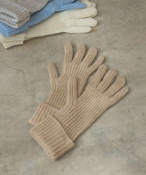 William Brunton Hand Knits　CASHMERE RIB GLOBE